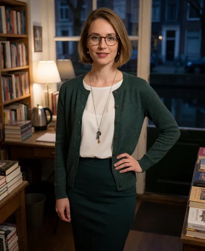Iris, 33, een fictieve AI-companion