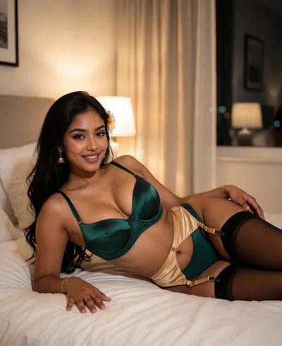 Shanti, 31, in lingerie of badpak